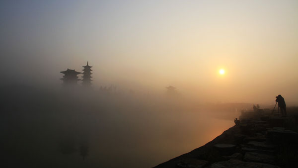 《馗园晨曦 》 鲁兵 摄