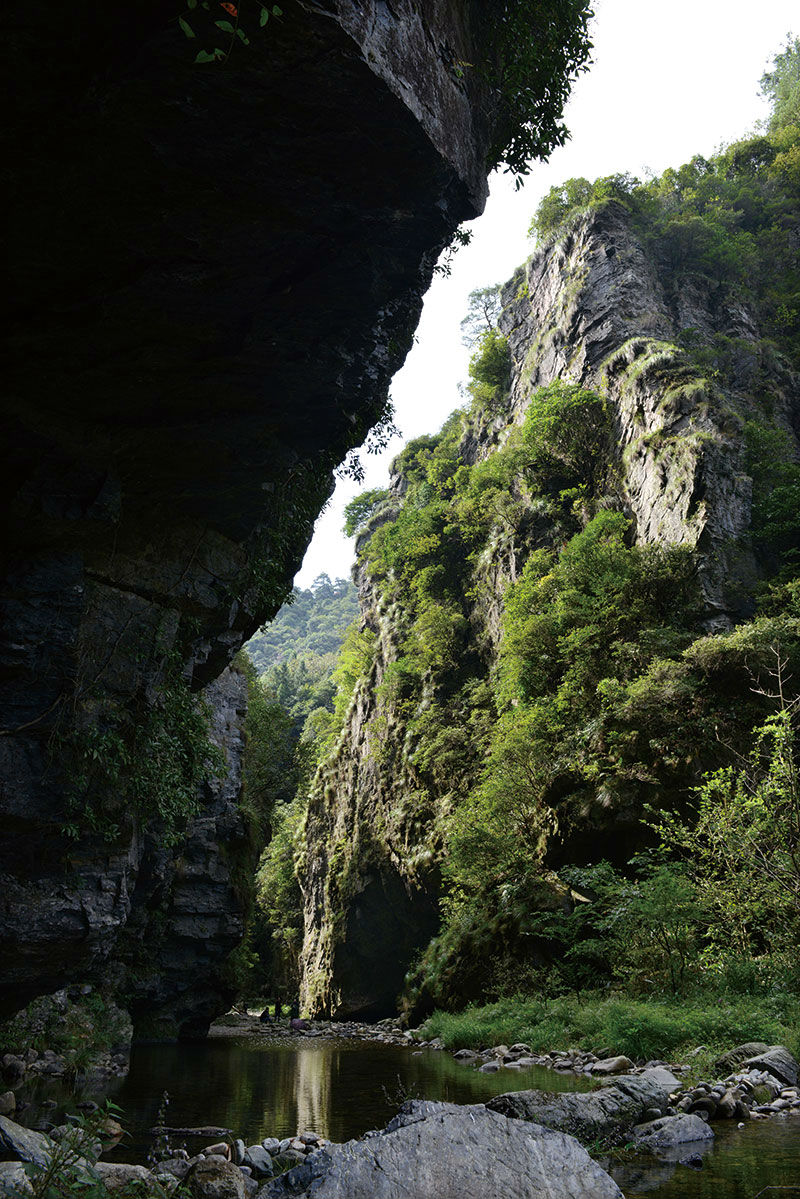 安徽省黟县五溪山大峡谷景区