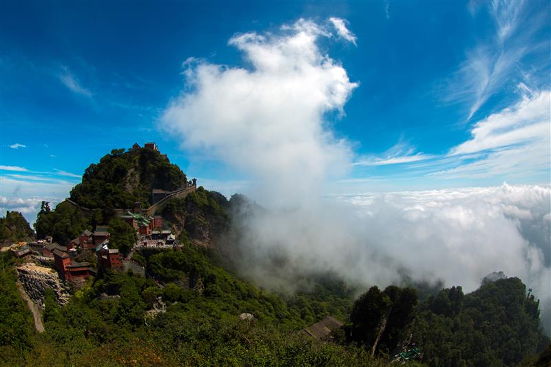 湖北十堰武当山景区