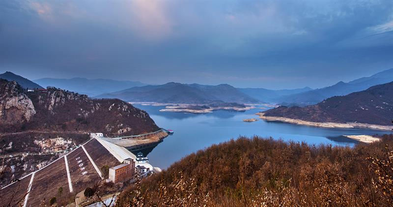 麻城因水灵动,三河水库为麻城添光加彩  拍摄地点: 麻城三河水库