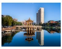 南门河风光