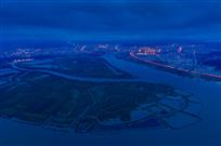 湿地夜色