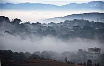 榴岛晨雾