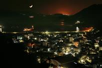 渔村夜色