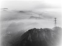 南山水墨画