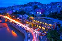 东沙村的夜晚
