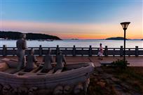 漫步夕阳