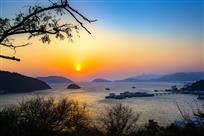 东沙夕照