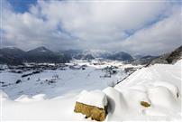 雪睛云淡日光寒