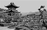 孔庙鼓楼与九龙壁