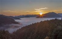 大山里的晨曦