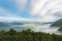太平坝雾景