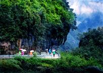 地势险峻的“寨门”