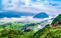 眺望凤凰山