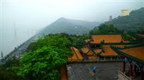 依山傍水的名山风景区