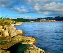 南天湖岸边
