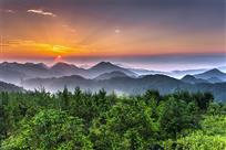 《方斗山日出》