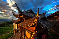 《夕照悟惑寺》