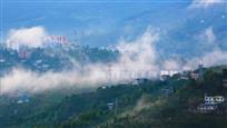 雾绕居民点