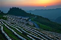 《夕照武平薄膜》