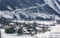 《下坝雪景》