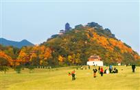 《秋色名山》