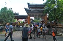 渡河公节山歌宣讲活动剪影&nbsp;组照8幅