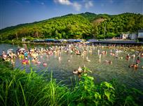 清溪泉水天然泳场