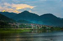 壮族夯土建筑古村落-鼓鸣寨