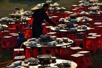 夕阳下的晚宴（组照）