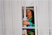 藏族女织工
