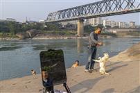 安逸的滨江生活