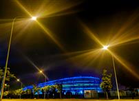 速滑馆夜色光芒