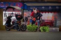 晚市余温映菜香