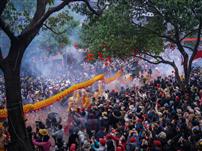 宾阳炮龙节炸龙