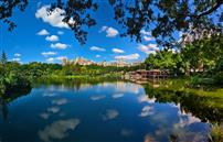 《丽日蓝天&nbsp;公园美湖》