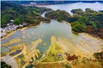 徽山映湖&nbsp;滩涂鎏金