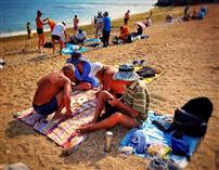 玩海人的岸边娱乐