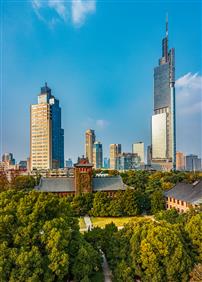 古今地标相辉映