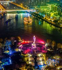 苏南运河夜璀璨