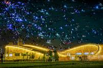 敦煌鸣沙山的星空