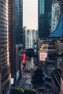 重庆解放碑中央商务区